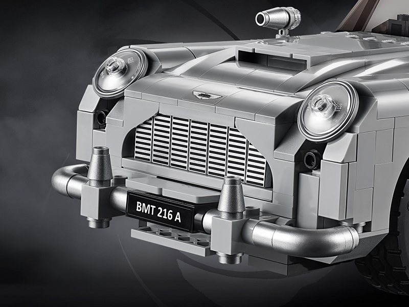 اكتشفوا أسرار Aston Martin DB5 أكثر سيارات جيمس بوند شهرة مع LEGO